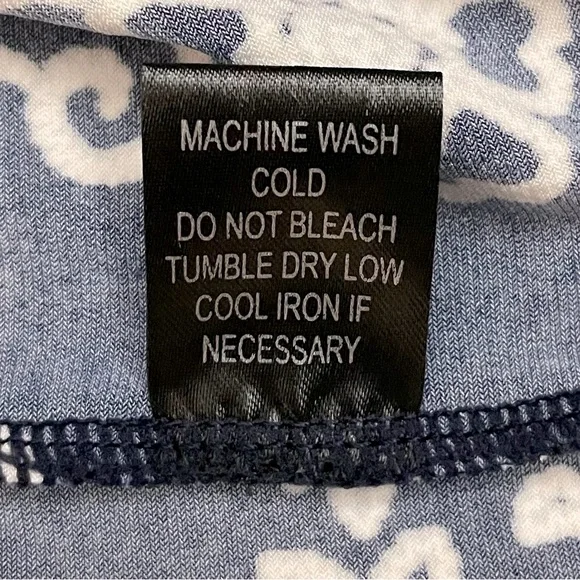 JM Studio by John Meyer Women’s Navy Blue & White 3/4 Sleeve Sheath Dress Sz 1X - Picture 8 of 9